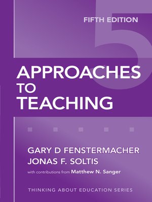 cover image of Approaches to Teaching